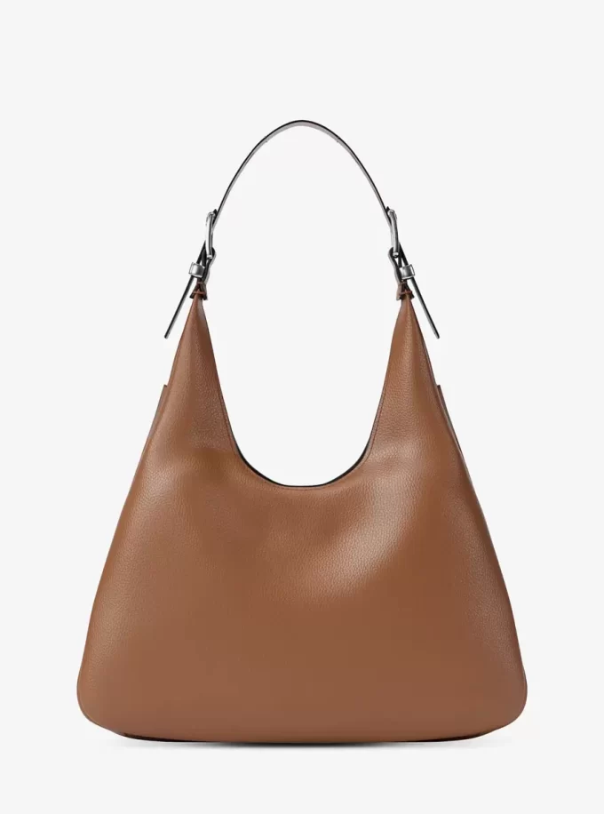 Bolso de hombro grande tipo hobo de piel granulada de Nolita Bolso de hombro grande tipo hobo de piel granulada de Nolita