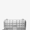 Bolso de hombro grande Tribeca de piel acolchada metalizada Bolso de hombro grande Tribeca de piel acolchada metalizada