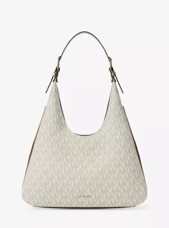 Bolso de hombro hobo grande con logotipo de la firma Nolita