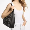 Bolso de hombro hobo Nayla mediano de pelo de becerro con estampado de leopardo Bolso de hombro hobo Nayla mediano de pelo de becerro con estampado de leopardo
