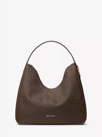 Bolso de hombro mediano con logotipo de la firma Nayla