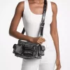 Bolso de hombro mediano Dakota de ante con tachuelas Bolso de hombro mediano Dakota de ante con tachuelas