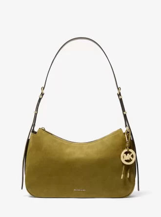 Bolso de hombro mediano de nobuk Nolita