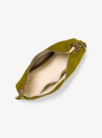 Bolso de hombro mediano de nobuk Nolita