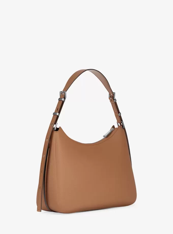 Bolso de hombro mediano de piel granulada Nolita Bolso de hombro mediano de piel granulada Nolita