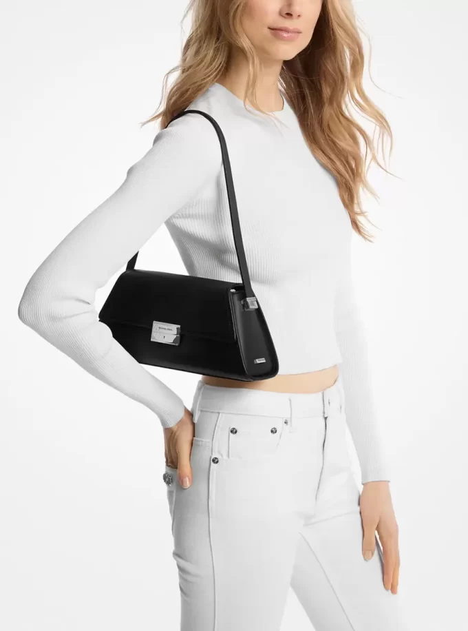 Bolso de hombro mediano de piel Ludlow Bolso de hombro mediano de piel Ludlow