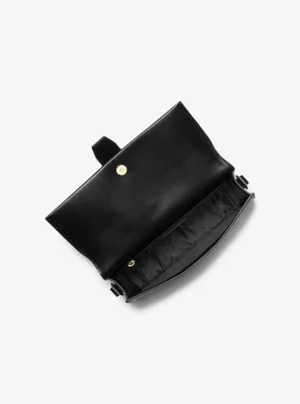 Bolso de hombro mediano Greenwich de piel saffiano