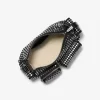 Bolso de hombro pequeño Dakota de ante con tachuelas Bolso de hombro pequeño Dakota de ante con tachuelas