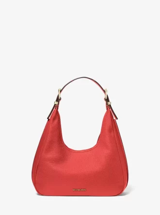 Bolso de hombro tipo hobo pequeño Nolita de piel granulada