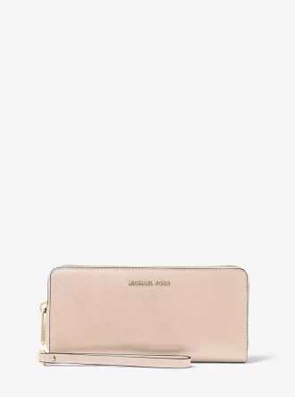 Bolso de mano continental de cuero