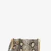 Bolso de mano convertible Bryant pequeño de piel con relieve de serpiente Bolso de mano convertible Bryant pequeño de piel con relieve de serpiente