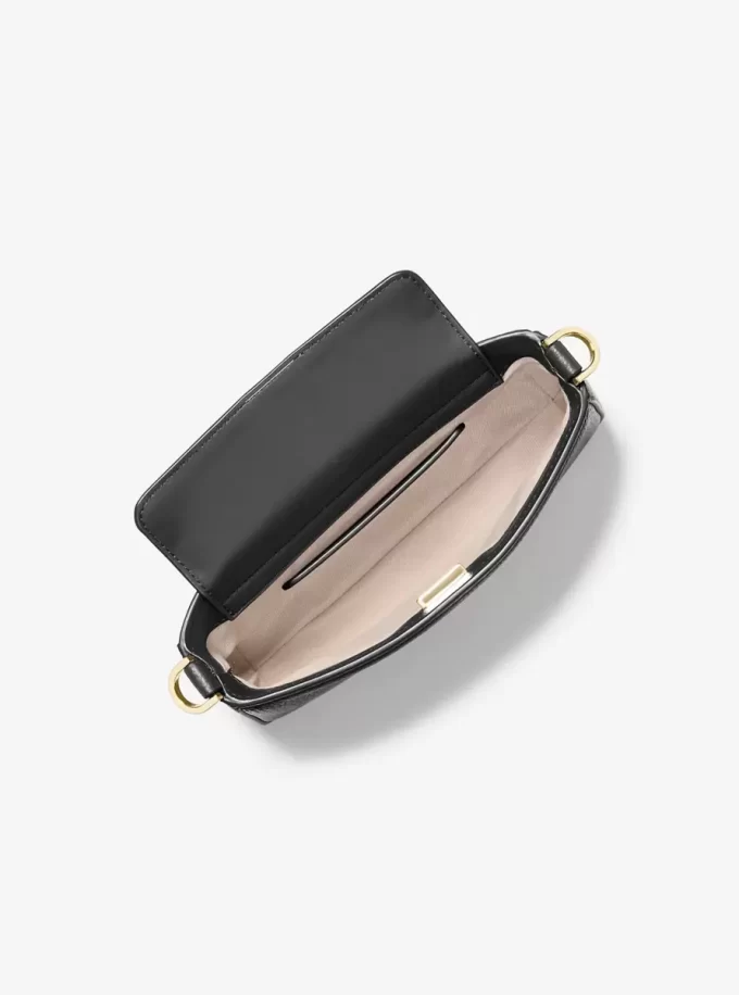 Bolso de mano convertible Bryant pequeño de piel granulada Bolso de mano convertible Bryant pequeño de piel granulada