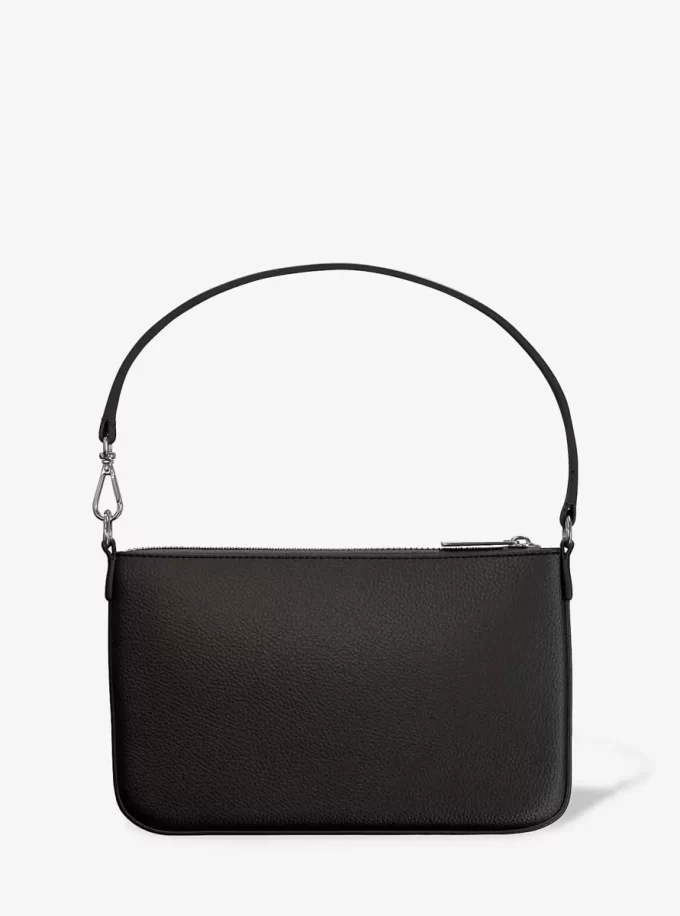 Bolso de mano convertible Jet Set de piel granulada pequeña Bolso de mano convertible Jet Set de piel granulada pequeña