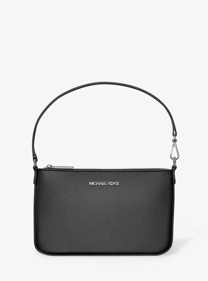 Bolso de mano convertible Jet Set de piel granulada pequeña Bolso de mano convertible Jet Set de piel granulada pequeña