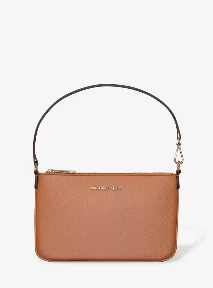 Bolso de mano convertible Jet Set de piel granulada pequeña Bolso de mano convertible Jet Set de piel granulada pequeña