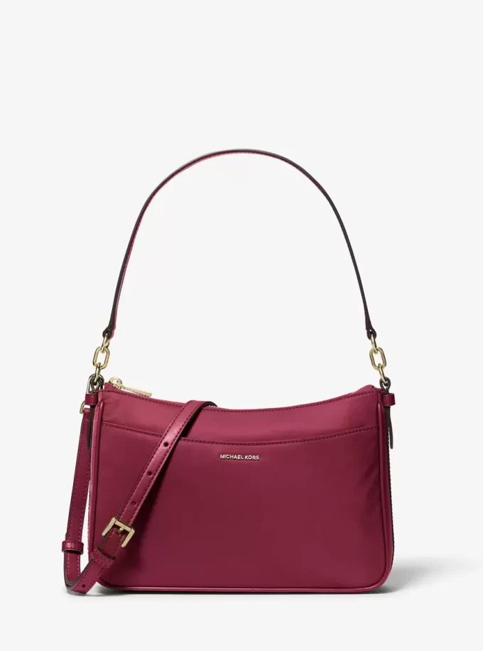 Bolso de mano convertible Jet Set mediano de nailon Bolso de mano convertible Jet Set mediano de nailon