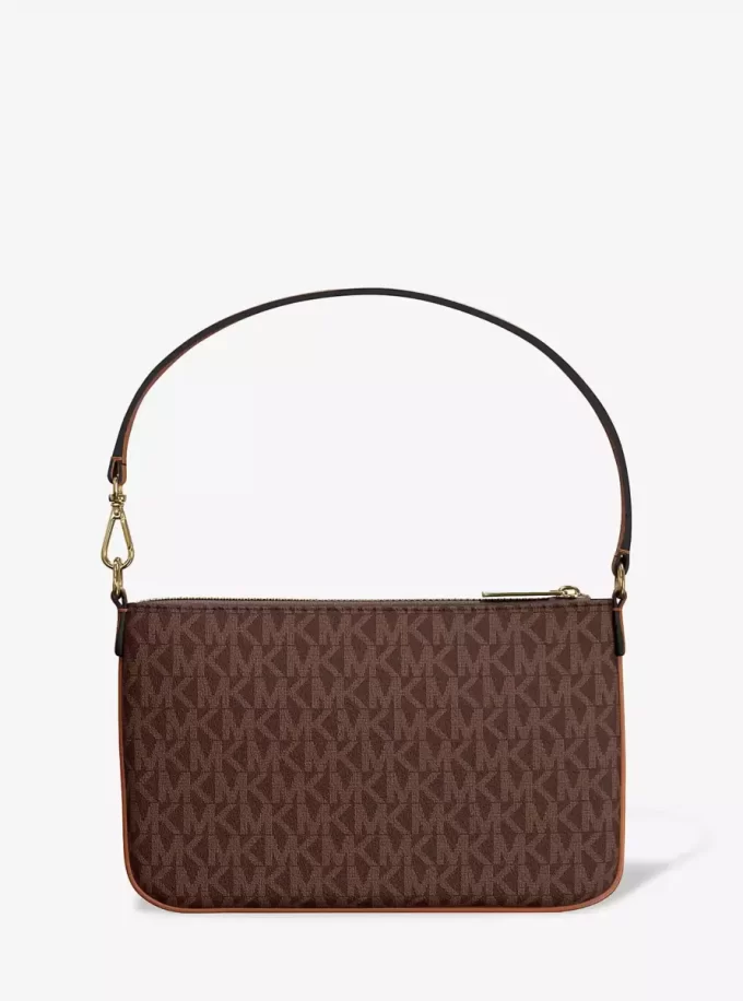 Bolso de mano convertible Jet Set Small Signature Logo