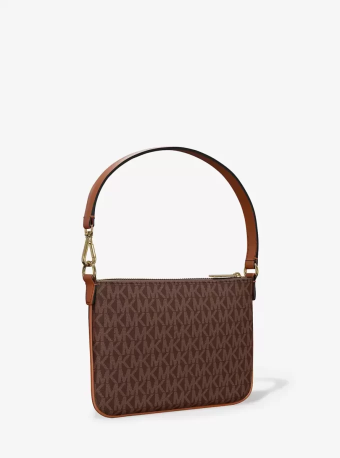 Bolso de mano convertible Jet Set Small Signature Logo