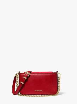Bolso de mano convertible pequeño con logotipo de la firma metálica de Bryant