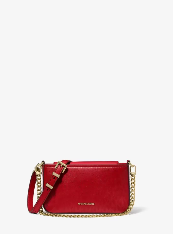 Bolso de mano convertible pequeño con logotipo de la firma metálica de Bryant Bolso de mano convertible pequeño con logotipo de la firma metálica de Bryant