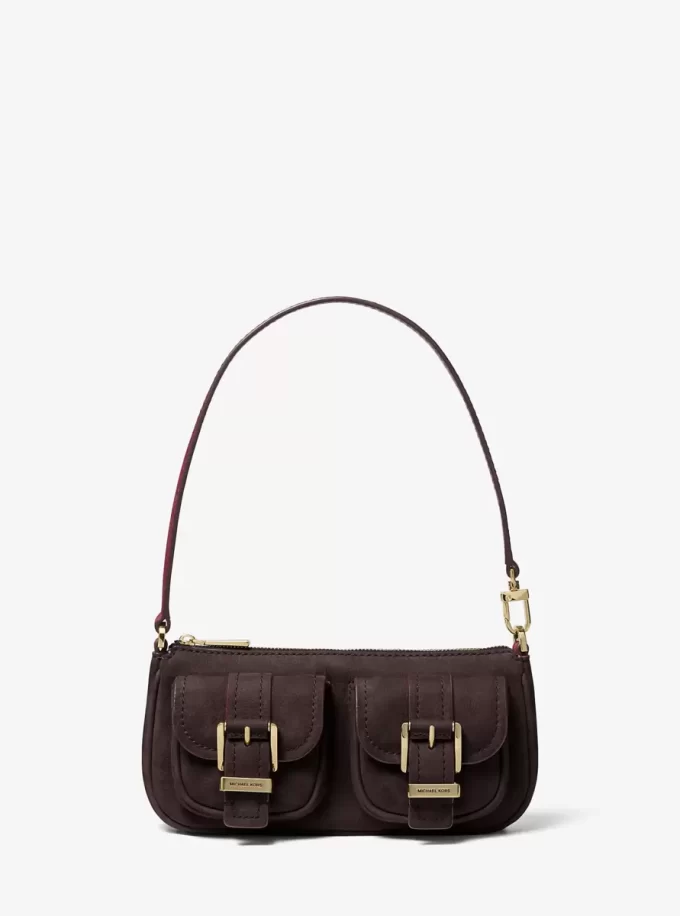 Bolso de mano convertible pequeño de ante Zoe Bolso de mano convertible pequeño de ante Zoe