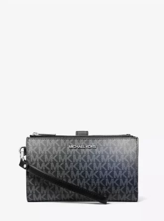 Bolso de mano Jet Set con logotipo exclusivo ombré grande
