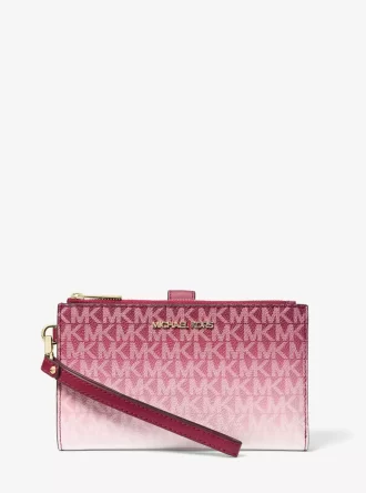 Bolso de mano Jet Set con logotipo exclusivo ombré grande