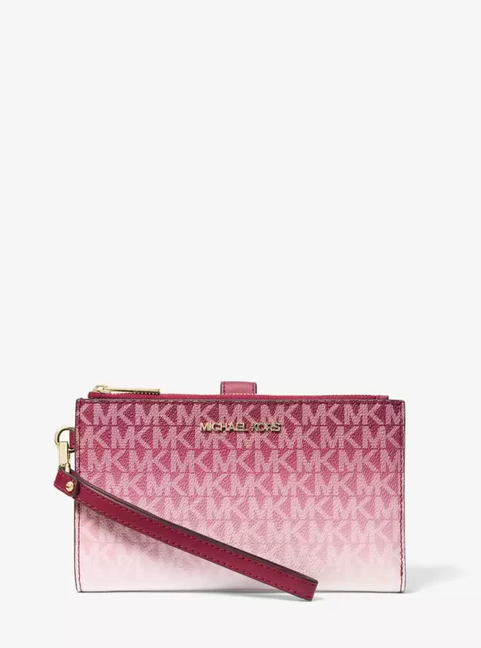 Bolso de mano Jet Set con logotipo exclusivo ombré grande Bolso de mano Jet Set con logotipo exclusivo ombré grande
