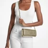 Bolso de mano Jet Set mediano adornado de piel metálica Bolso de mano Jet Set mediano adornado de piel metálica