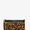 Bolso de mano Jet Set mediano de piel y pelo de becerro con estampado de leopardo Bolso de mano Jet Set mediano de piel y pelo de becerro con estampado de leopardo