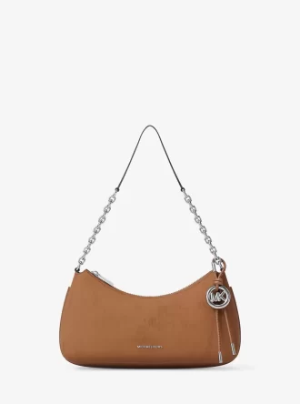 Bolso de mano mediano con cadena de nobuk Nolita
