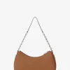 Bolso de mano mediano con cadena de nobuk Nolita Bolso de mano mediano con cadena de nobuk Nolita