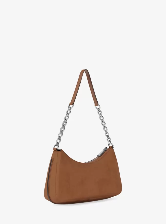 Bolso de mano mediano con cadena de nobuk Nolita Bolso de mano mediano con cadena de nobuk Nolita