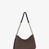 Bolso de mano mediano con cadena y logotipo de Nolita Bolso de mano mediano con cadena y logotipo de Nolita
