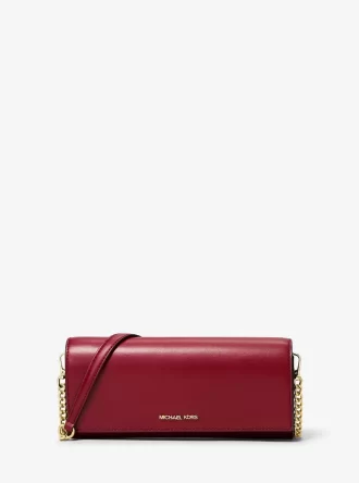 Bolso de mano mediano de cuero Jet Set