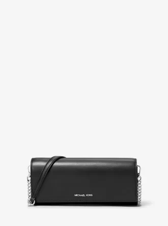 Bolso de mano mediano de cuero Jet Set