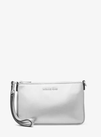 Bolso de mano metálico pequeño Jet Set