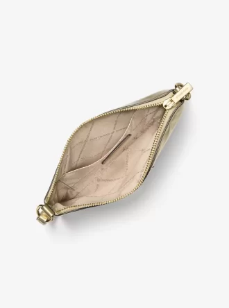 Bolso de mano metálico pequeño Jet Set