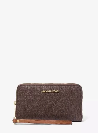 Bolso de mano para smartphone con el logotipo de Jet Set Signature