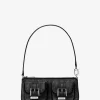 Bolso de mano pequeño Zoe de ante con adornos Bolso de mano pequeño Zoe de ante con adornos