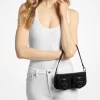 Bolso de mano pequeño Zoe de ante con adornos Bolso de mano pequeño Zoe de ante con adornos