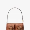 Bolso de mano pequeño Zoe de piel granulada Bolso de mano pequeño Zoe de piel granulada