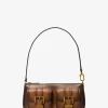 Bolso de mano Zoe pequeño de piel bruñida Bolso de mano Zoe pequeño de piel bruñida