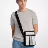 Bolso de vuelo con rayas y logotipo de Cooper Signature Bolso de vuelo con rayas y logotipo de Cooper Signature