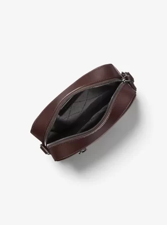 Bolso de vuelo Hudson de piel granulada