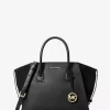 Bolso grande Avril de piel y ante Bolso grande Avril de piel y ante