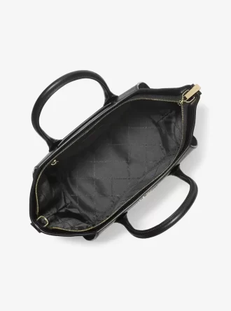 Bolso grande Avril de piel y ante