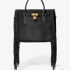 Bolso grande de ante con flecos Hamilton Moderne Bolso grande de ante con flecos Hamilton Moderne