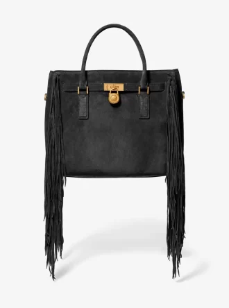 Bolso grande de ante con flecos Hamilton Moderne
