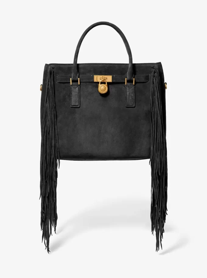 Bolso grande de ante con flecos Hamilton Moderne Bolso grande de ante con flecos Hamilton Moderne